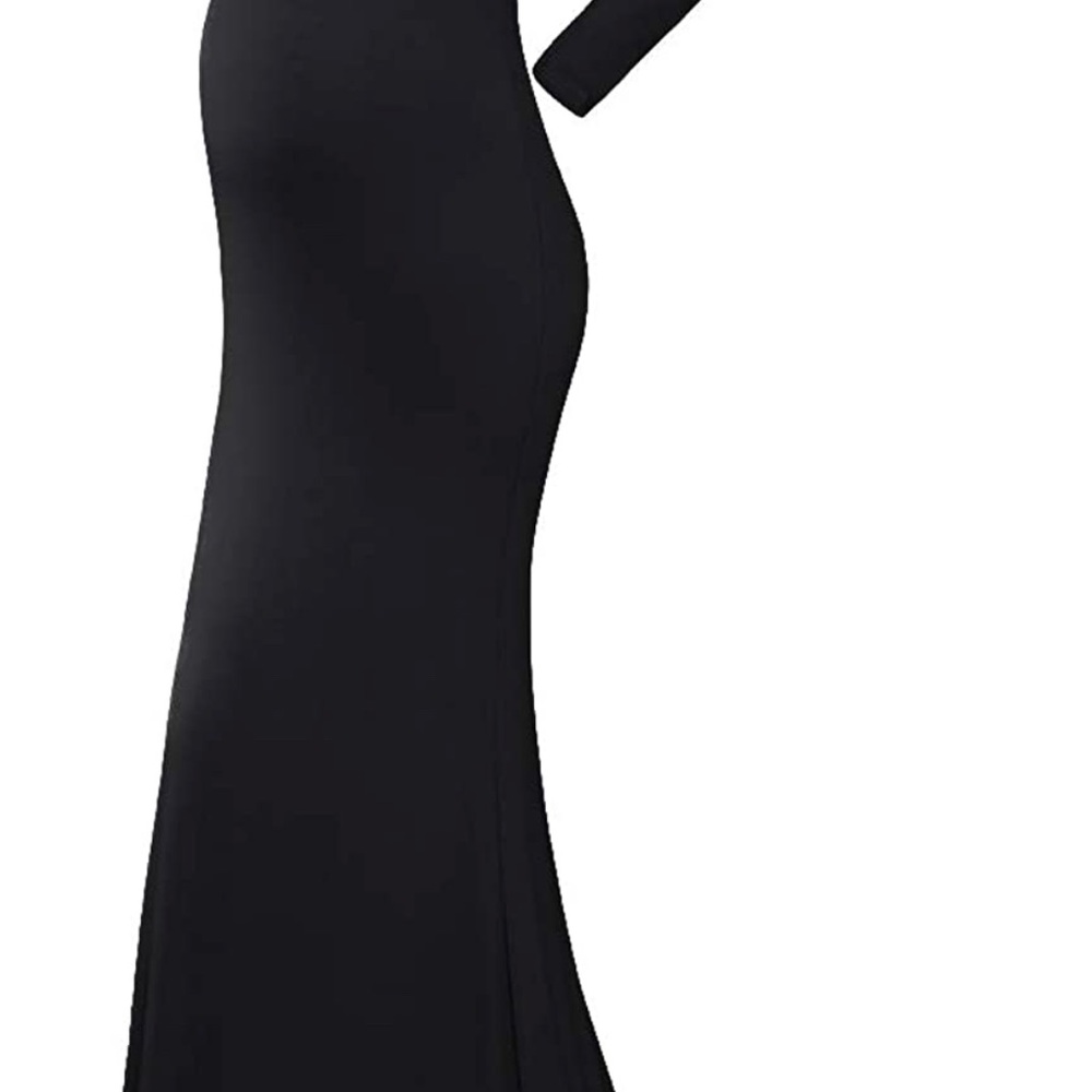Black maternity dress